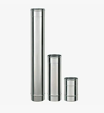 Дым.труба нерж. 220мм 0,5м (0,5мм)