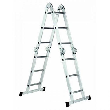 Лестница-трансформер алюминиевая 4х3 ALUMET 5443 Т433 TS4033