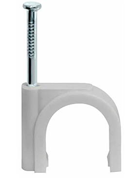 Скобы для кабеля Navigator NCR-12-50 круглые с гвоздем 71072