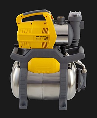 Насосная станция DENZEL PSX950X 950Вт 3300л/ч ресивер 24л подъем 38м нержавейка // Denzel 97214