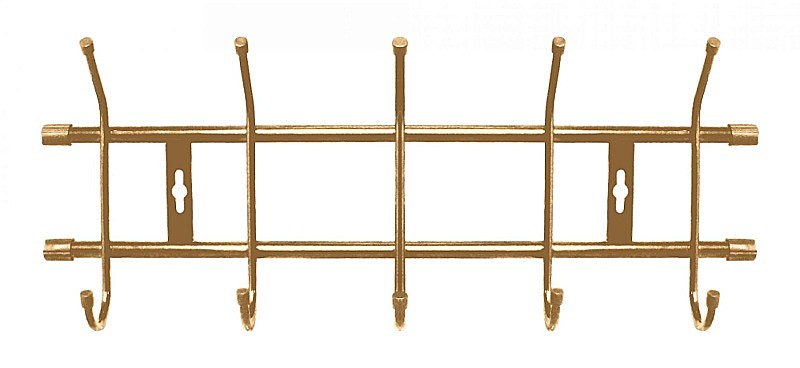 Вешалка настенная ВН5/З золотой Ижевск 17384