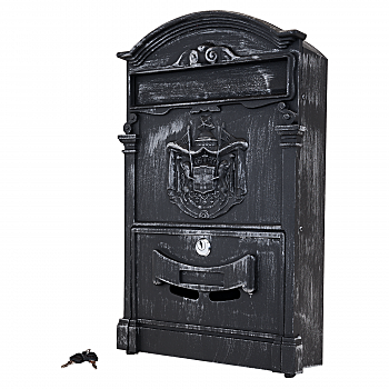 Ящик почтовый №4010 В старое серебро 13164