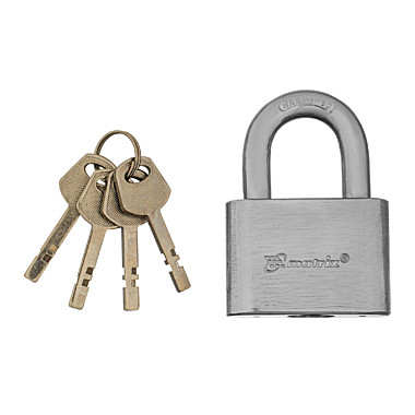 Замок навесной, хромированное покрытие 60 мм Matrix 91802