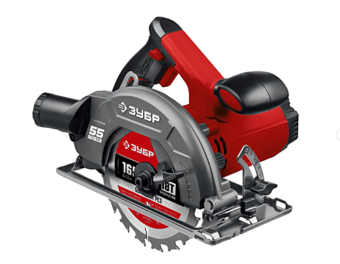 Электропила циркулярная дисковая ЗУБР ПД-55 ф165мм 1300Вт А4104