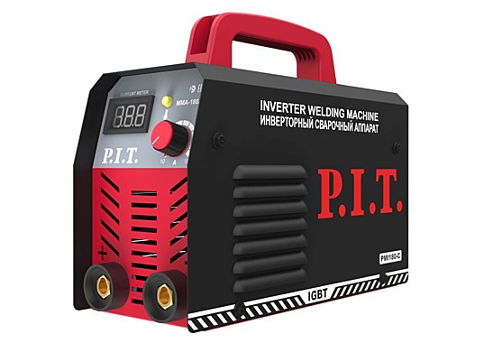 Сварочный аппарат инверторный P.I.T. PMI200-D1 IGBT (200А ПВ-60 1,6-3,2мм 4кВт от пониж.тока 170)