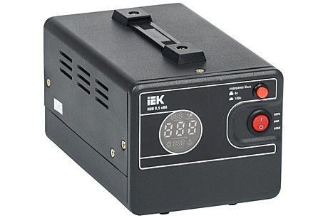 Стабилизатор 1ф 0,5кВА HUB переносной IEK 1309641