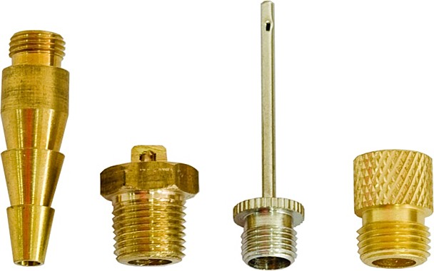 Набор адаптеров Калибр для накачивания (4шт) 050635