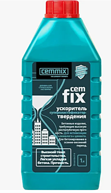 Ускоритель набора прочности CEMFIX 1л CEMMIX 206771