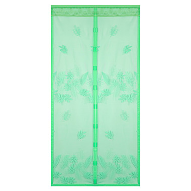 Занавеска магнитная антимоскитная на дверь VETTA 100x210см, зелёная 