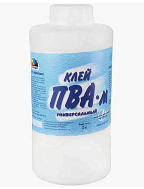 Клей ПВА Универсальный 2,0кг МАГИЯ РАДУГИ голубая этикетка