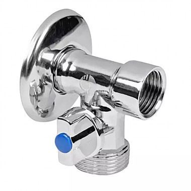 Кран для подк.стир.маш. VALFEX левый 1/2