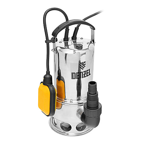 Насос DENZEL DPL800X дренажный 800Вт подъем 7м 16500л/ч // Denzel 97324