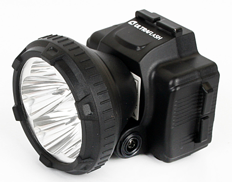 Фонарь Ultraflash LED 5365 12LED налобный 2режима черный.11648