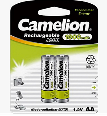 Аккумулятор CAMELION R6 1000mAh Ni-Cd 