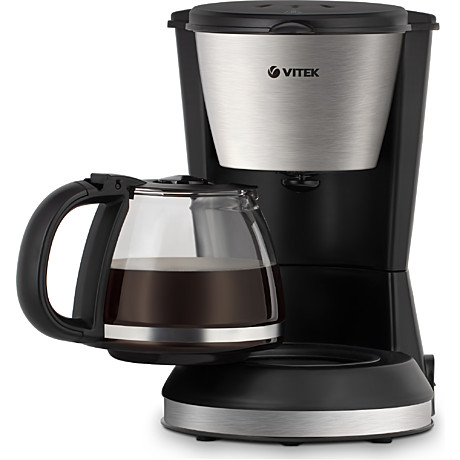 Кофеварка эл. VITEK VT-1506, 550 Вт., 0,7л., капельная, плита автоподогрева, противокапельная систем