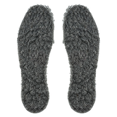 Стельки для обуви зимние меховые, р 36-45