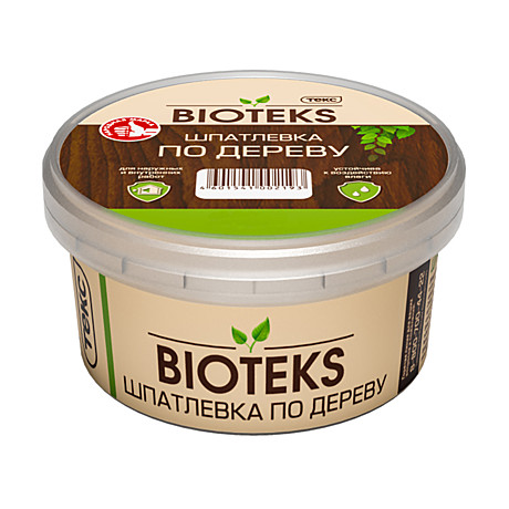 Шпатлевка BIOTEKS по дереву ПРОФИ 0,25кг бук ТЕКС 20063