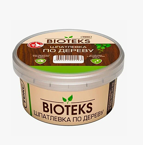 Шпатлевка BIOTEKS по дереву ПРОФИ 0,75кг белая ТЕКС 20066