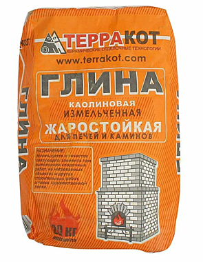 Глино-шамотная смесь ТЕРРАКОТ 20кг