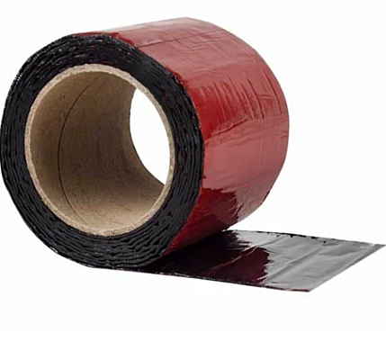 Лента кровельная битумная ШАБАШКА 10смх3м красная 035-4013