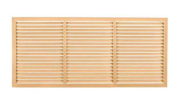 Решетка радиаторная 60/60 светлый  бук светлый 