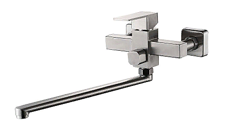 Смеситель для ванны HAIBA HB22803 длинный излив 35см