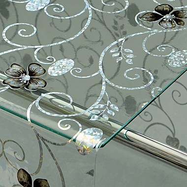 Клеенка для стола GRACE силикон 0,8х20м 0,65мм Laser LS-8036D-80