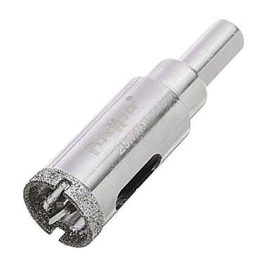 Коронка алмазная 20х67мм по стеклу и керамограниту, с центрирующим сверлом 35-4-420