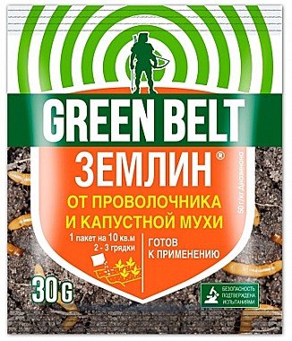 Средство от вредителей ЗЕМЛИН 30г пакет ГБ 04-573