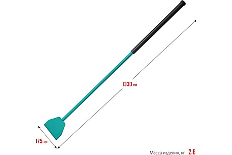 Ледоруб СИБИН 2,6кг 175х1330мм 21959-1 D4391
