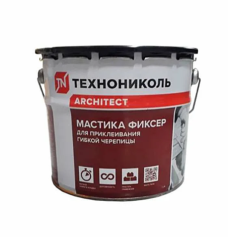 Мастика для гибкой черепицы ТЕХНОНИКОЛЬ №23 ФИКСЕР 3,6кг