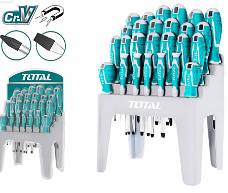 Набор отверток 26шт TOTAL CR-V THT250626