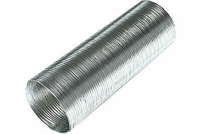 Труба для вентиляции гофрированная 100мм 3м PREMIUM (100мкр)