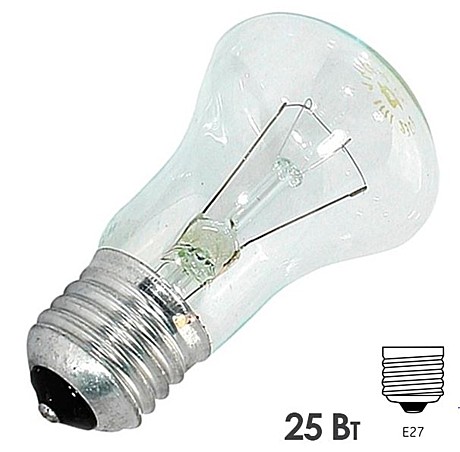 Лампа Б-220-230-25 Е27