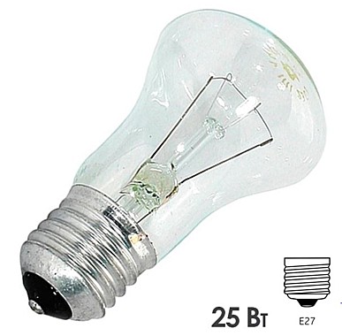 Лампа Б-220-230-25 Е27