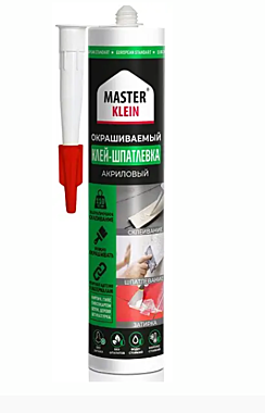 Клей-шпатлевка акриловый Master Klein окрашиваемый 280мл 2997