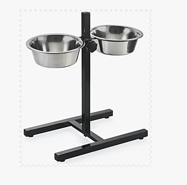 Подставка регулируемая для мисок (для животных)