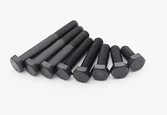 Болт М-8х70 шестигранный черный 1кг