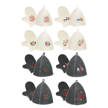 Набор банный 2 пр (шапка+варежка) 364-208