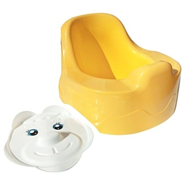 Горшок детский Мишутка с крышкой в ассорт Радиан 10130105