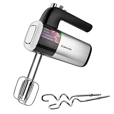 Миксер BRAYER BR1302 800Вт 5 скорос.