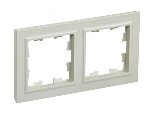 Рамка 2-м BRITE РУ-2-БрКр БЕЖЕВЫЙ IEK BR-M22-K10