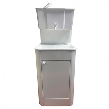 Умывальник дачный БП-00001282 Водолей 17л мойка пластик, кран пластик, белый