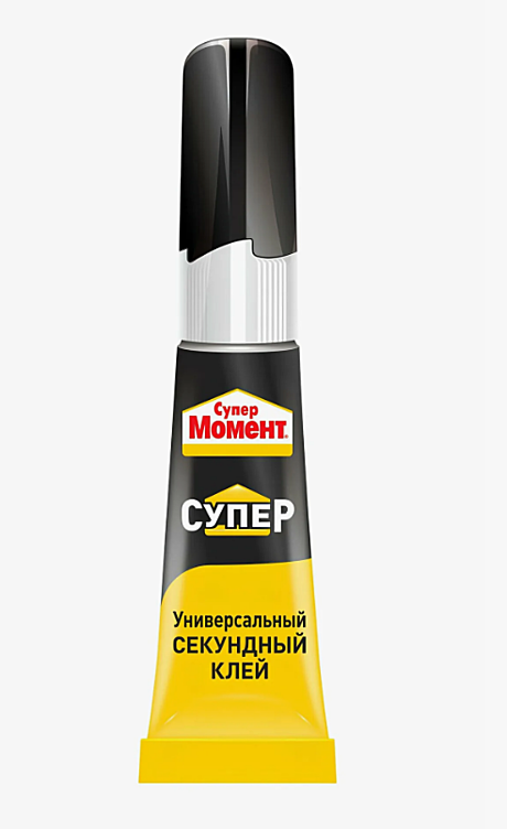 Клей тюбик Момент Супер 1гр карта по 12шт 1471010