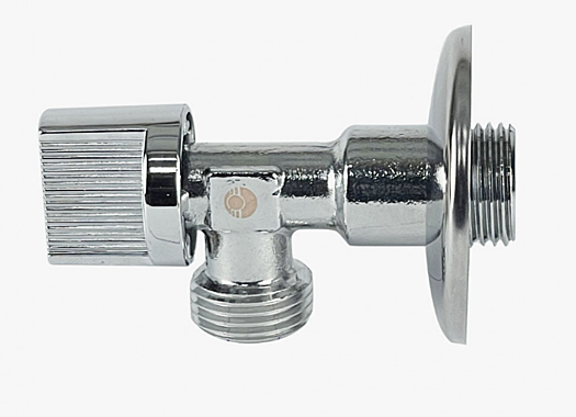 Кран для подк.стир.маш. VALFEX угловой удлиненный 1/2