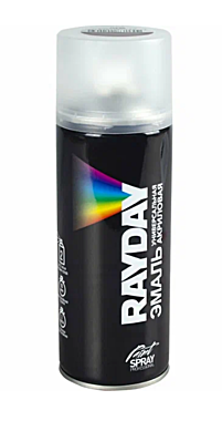 Краска-аэрозоль алкидная RAYDAY RD-079 шоколадно-коричневая полуматовая 520мл