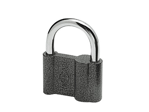 Замок навесн. чугун 3 ключа цилиндр.пластинчатый мех-м 70х100х22мм дуж.10мм РемоКоллор 70-0-907