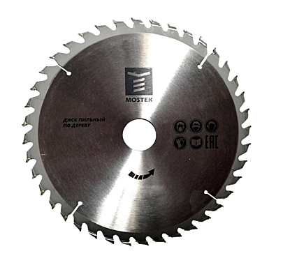 Диск пильный по дереву MosTek 200х32/30/20мм 24Т зуба 1720024