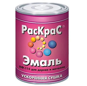 Эмаль КВИЛ РАСКРАС ПФ-115 черная 2,8кг