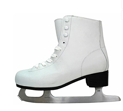 Коньки фигурные с мехом 215 white р.39 737874
